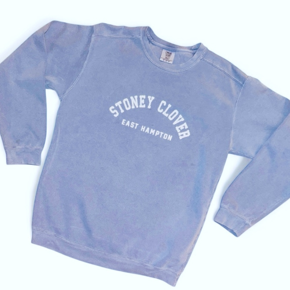Women’s Stoney Clover light blue crew neck sweatshirt size medium‎